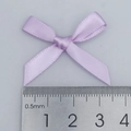 Light purple polyester satin bow for DIY clothing and gift box crafts with 3.5cm width - Purple Style (430#)
