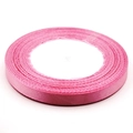 Pink satin polyester ribbon roll for gift wrapping and DIY crafts wedding decor - 1cm Width x 22m Length / 82 Dusty Pink