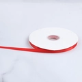 Polished 1.5cm red polyester satin ribbon roll for gift wrapping and DIY crafts - Red