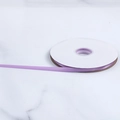 Polyester satin ribbon roll in lavender purple for cake box DIY gift packaging - Light Purple
