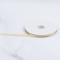 Nastro di raso in poliestere color champagne per confezioni regalo fai da te - Giallo Latte