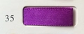 Purple 2cm satin ribbon roll on display card for gift packaging and DIY crafts - 2cmx22m / Purple