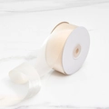 Rolle aus champagnerfarbenem Organzaband für Blumensträuße und Tortenverpackungen - 4cm*20 Yards Lang / Champagner