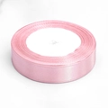Rolle aus hochwertigem 4cm rosa Satinband für elegante Geschenkverpackung und Floristik - 2cmx22m / Rosa