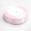 Einzelne Rolle hellrosa Satinband mit seidigem Glanz für edle Geschenkverpackungen - 2cmx22m / Hellrosa