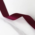 Dark wine red ribbon with diamond pattern for DIY crafts and gift packaging - 2.2cmx9m / Burgundy