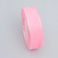 Rol van semitransparant roze organzalint voor DIY-knutselen en geschenken - 2.5cm Breed 45m Lang / Lichtroze