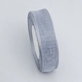 Roll of 2.5cm grey blue translucent organza ribbon for gift and cake box packaging - 2.5cm Wide 45m Long / Gray