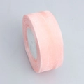 Single roll of pink semi-transparent organza ribbon for gift wrapping and baking - 4cm Wide 45m Long / Light Pink