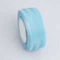 Sky blue organza ribbon roll with translucent finish for gift wrapping and DIY crafts - 4cm Wide 45m Long / Sky Blue