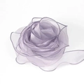 Elegant lavender wave edge ribbon roll with pearl luster for gift and flower wrapping - Rose Purple / 4cm x 2.2m