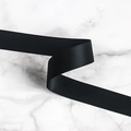 Ruban en coton noir double face pour nœuds de cheveux DIY et emballages 25mm - Spécification Moyenne / Noir