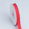 Herringbone pattern cotton ribbon in bright red on a white spool for sewing - 1cm*10 Yards / 315# Red