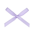 Mini lavender satin ribbon bow for clothing and gift packaging decoration - 3cmx2.5cm / Purple