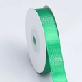 Nastro verde con strisce metalliche argentate su bobina bianca per confezioni regalo - 1.6cm*10 Yard / 580# Striscia Argento Verde