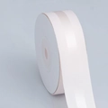Grosgrain ribbon in white and soft pink on a spool for elegant gift wrapping - 105# Beige (2.5cm*10 Yards)