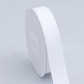 Rotolo di nastro in poliestere a costine bianco per regali e artigianato fai-da-te - 029# Bianco [1.6cm*10 Yard/Rotolo]