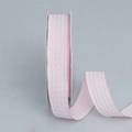 Light pink waffle texture ribbon on white spool for gift wrapping and DIY bows - Pink [2.5cm]