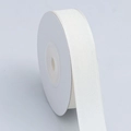Rotolo di nastro in poliestere a costine bianco opaco per confezioni regalo e capelli - 028# Champagne [1.6cm*10 Yard/Rotolo]