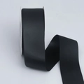 Enkelzijdig 4cm breed zwart satijnen lint van polyester voor DIY strikken en verpakking - Dubbelzijdig 4cm Breedte 030 Hoge Dichtheid Zwart 91m/Rol