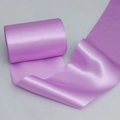 Lavender purple wide satin ribbon roll for wedding chairs and luxury gift packaging - 15cmx20m / Purple