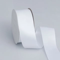 Witte satijnen lintrol van 4 cm breed polyester voor doe-het-zelf strikken en cadeauverpakkingen - Enkelzijdig 4cm Breedte 029 Regulier Wit 91m/Rol