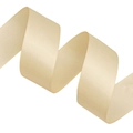 Champagne satijnen lint van polyester voor DIY-strikken en luxe cadeauverpakkingen - Dubbelzijdig 4cm Breedte 826 Regulier Goud 50 Yards/Rol