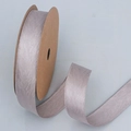 Herringbone patterned ribbon in light grey-purple on a cardboard spool for DIY crafts - 2.5cm / Taro Purple