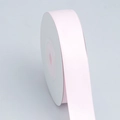 Light pink matte polyester ribbon roll for gift wrapping and hair accessory crafts - Medium Width Short Roll / Pink