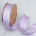 Light purple herringbone ribbon on craft roll for DIY floral gift bow packaging - 4cm / Purple