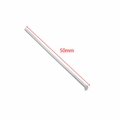 Vacuüm vergulde 50mm roestvrijstalen T-pin kopspeeld voor DIY-sieraden maken - T-stiften / 50mm / Staalkleur