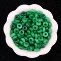 5x10mm grüne Aventurin-Quarzperlen mit großen Löchern für DIY-Schmuckherstellung - 5X10mm Malaysia Jade (Gefärbt)