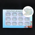 Set of 12 hand-carved opalite mouse figurines in a global gems display gift box - Opal (Synthetic)