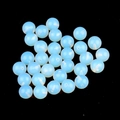 Perline rotonde in opalite blu 10mm semi-forate per orecchini e gioielli fai da te - Opalite Sintetica (1601)