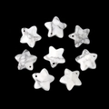 Ciondoli a stella in howlite con superficie sfaccettata per gioielli fai-da-te - Turchese Bianco