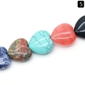 Mix di perline da 20mm in agata di cristallo e pietre semipreziose per gioielli fai da te - Pietra Colorata 20mm