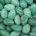 Pendenti in pietra naturale aventurina verde lucidata a forma di goccia - Confezione da 1 kg / Avventurina Verde