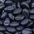 Ciondolo in pietra blu scintillante lucida a forma di goccia con effetto stellato - Confezione da 1 kg / Pietra di Sole Blu (Sintetico)
