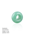 Cuenta espaciadora ábaco de aventurina verde natural 8x14mm para joyería artesanal - 8*14mm / Aventurina Verde