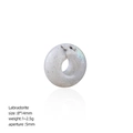 8x14mm labradorite spacer bead with 5mm hole for DIY jewelry making and bracelets - Labradorite
