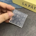 Detalle del molde de silicona para decoración de uñas con relieves chinos de monedas y loto - 095-Moneda de Cobre Calabaza