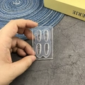 3D butterfly silicone nail mold for DIY creative manicure carving and decoration - 119-Bow-knot