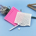 Silikonform Vorhangzaun für DIY Backen und Fondant Schokolade Tortendeko - Vorhangzaun Randstil (QH3431)