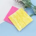 Pink silicone brick wall texture mold for cake fondant and clay decoration projects - Castle Brick Wall Texture / Pink