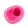 Rosa Silikonform für DIY handgemachte Seife, Gips und Harz mit realistischer 3D-Form - Realistisches Styling / Rosa