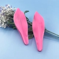 Silikonformen-Set mit Lilienblüten-Struktur für Fondant und DIY Kuchendekoration - Lilientextur (QH3437) / Rosa