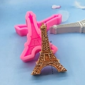 Molde de silicona Torre Eiffel de París para chocolate y artesanía de 9,5 cm - Torre (Mediana)