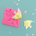 Silikonform für 3D tropische Fische DIY Backen Fondant oder aromatische Seifenherstellung - Lachsform Form