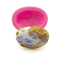 3D Girl and Flowers Silicone Mold for DIY Handmade Soap and Candle Crafting - Dream Girl Style