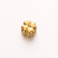 Golden clover spacer bead for DIY jewelry with four heart-shaped petals and center hole - Four-leaf Clover Shape (DY867-2) / Gold